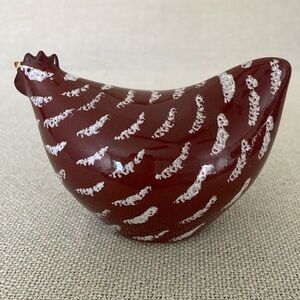 Heidi Caillard La Poulette Petit French Ceramic Chicken